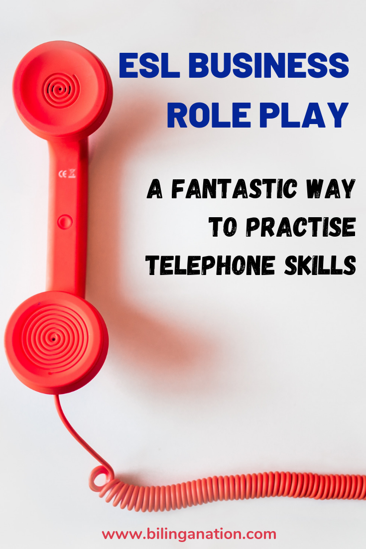 esl role play telephone skills