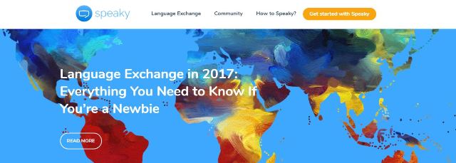 Speaky Language Exchange